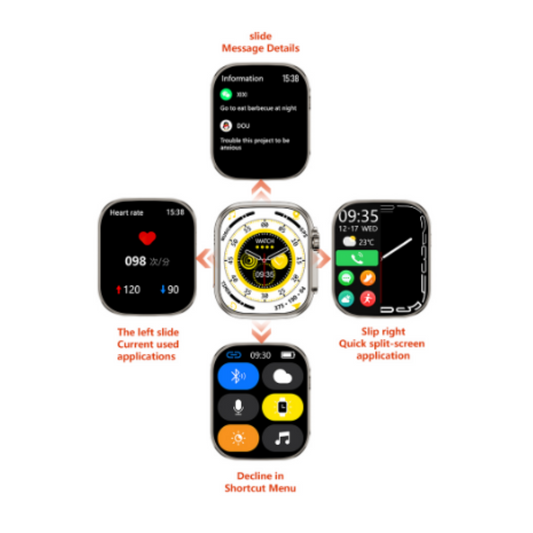 T900 Ultra Smart Watch - aero revive