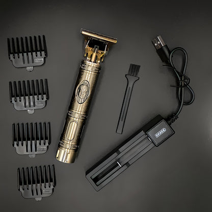 Professional T9 Trimmer Metal Shaver Mens Hair Beard Trimmer and Shaving Machine