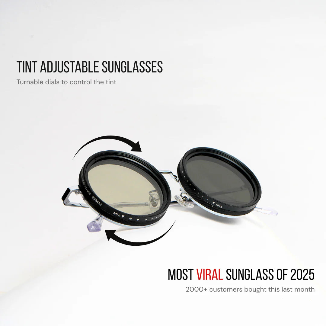 Aperture Adjustable Tint Sunglasses
